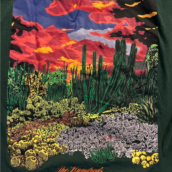 THE HUNDREDS GREEN T SHIRT SZ XXL 2XL - Picture 5 of 5